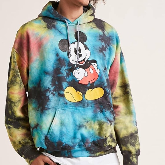 Disney tie dye hoodie Clearance